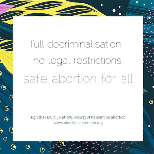 safe legal abortion for all - sign at https://abortion-statement.org