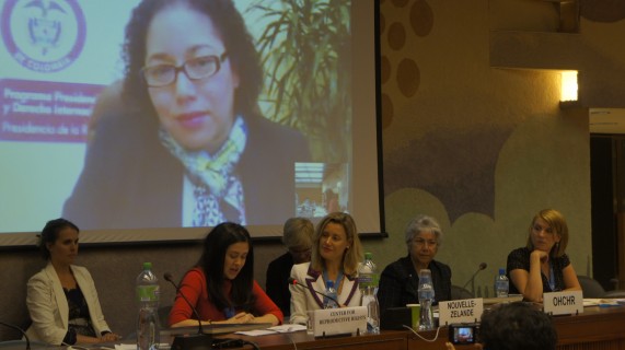 CRR Lilian Sepulveda presenting