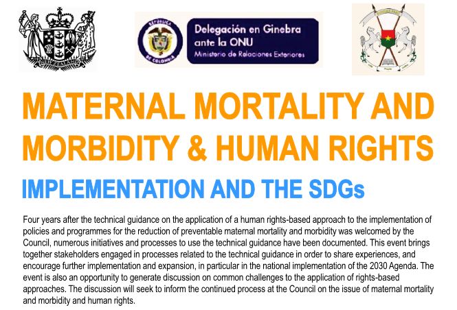 HCR33 Maternal mortality