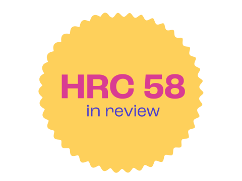 HRC 58 in review